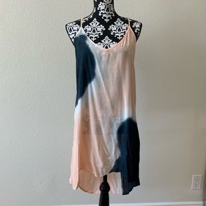 Blue life Beach coverup loungewear dress medium.